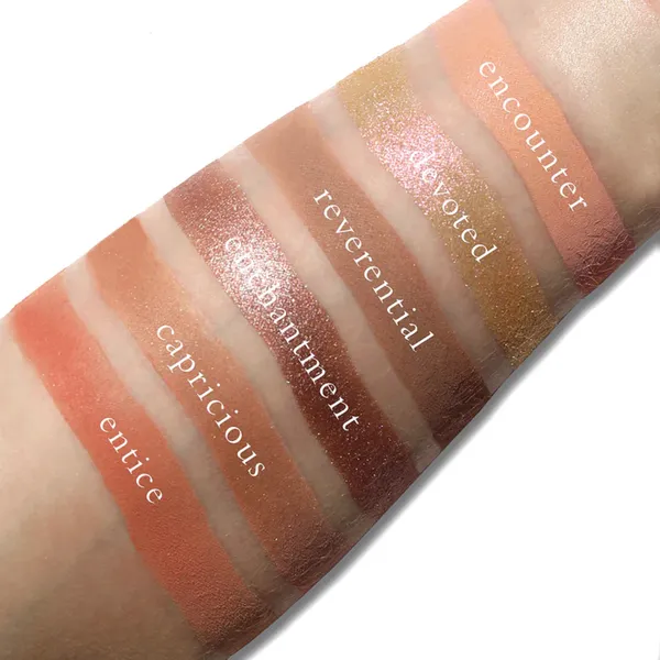 Fleurette Coeur Палетка из 6 цветов теней и румян