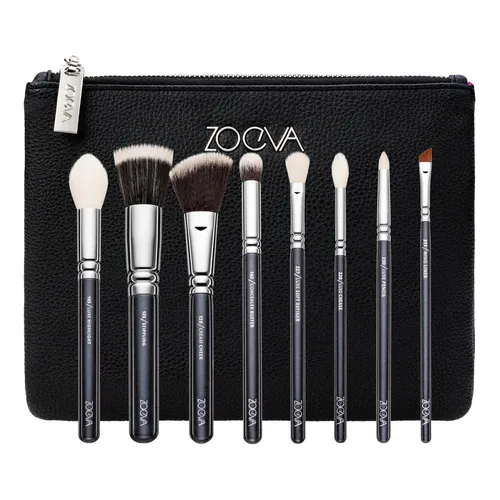 ZOEVA CLASSIC BRUSH SET Набор кистей для макияжа в косметичке