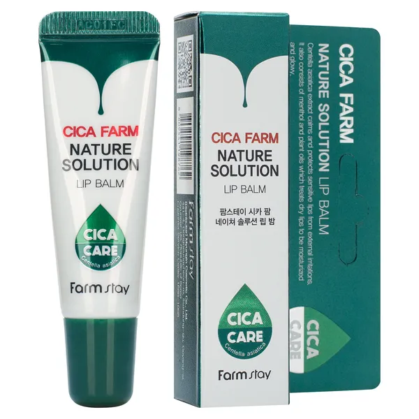 Восстанавливающий бальзам для губ с центеллой азиатской