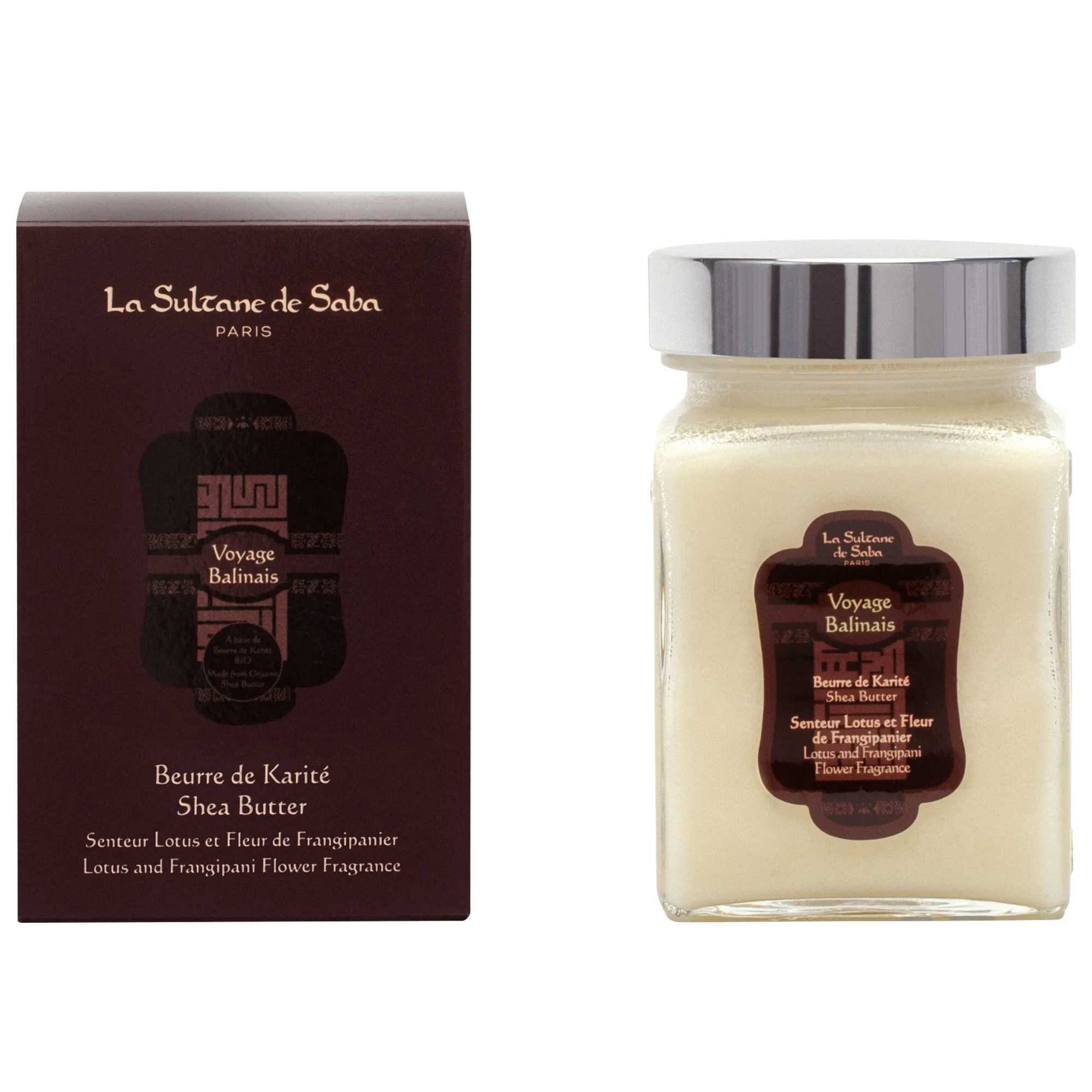 Масло карите для тела и волос лотос и франжипани