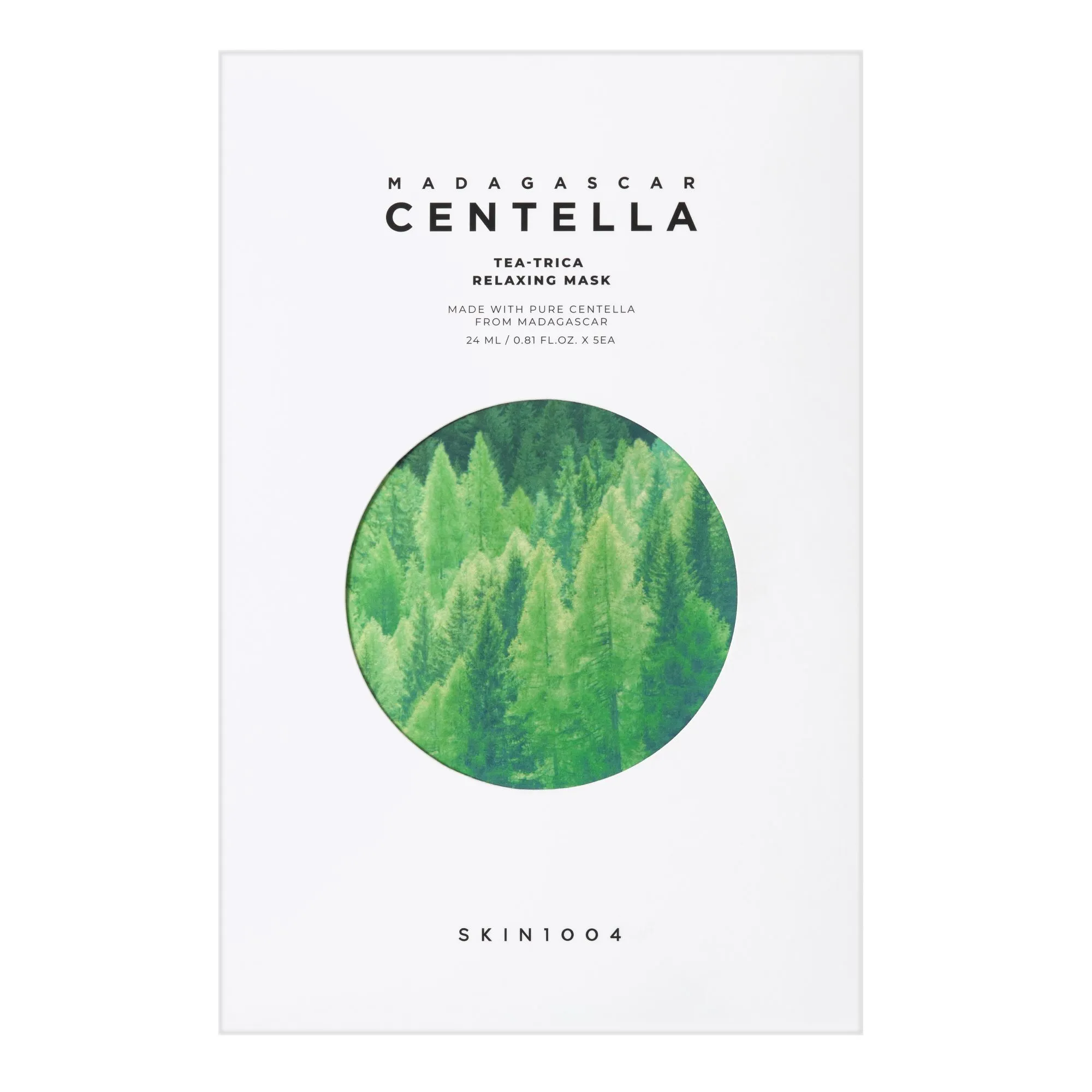Madagascar Centella Tea-Trica Mаски для лица расслабляющие Madagascar Centella Tea-Trica Mаски для лица расслабляющие