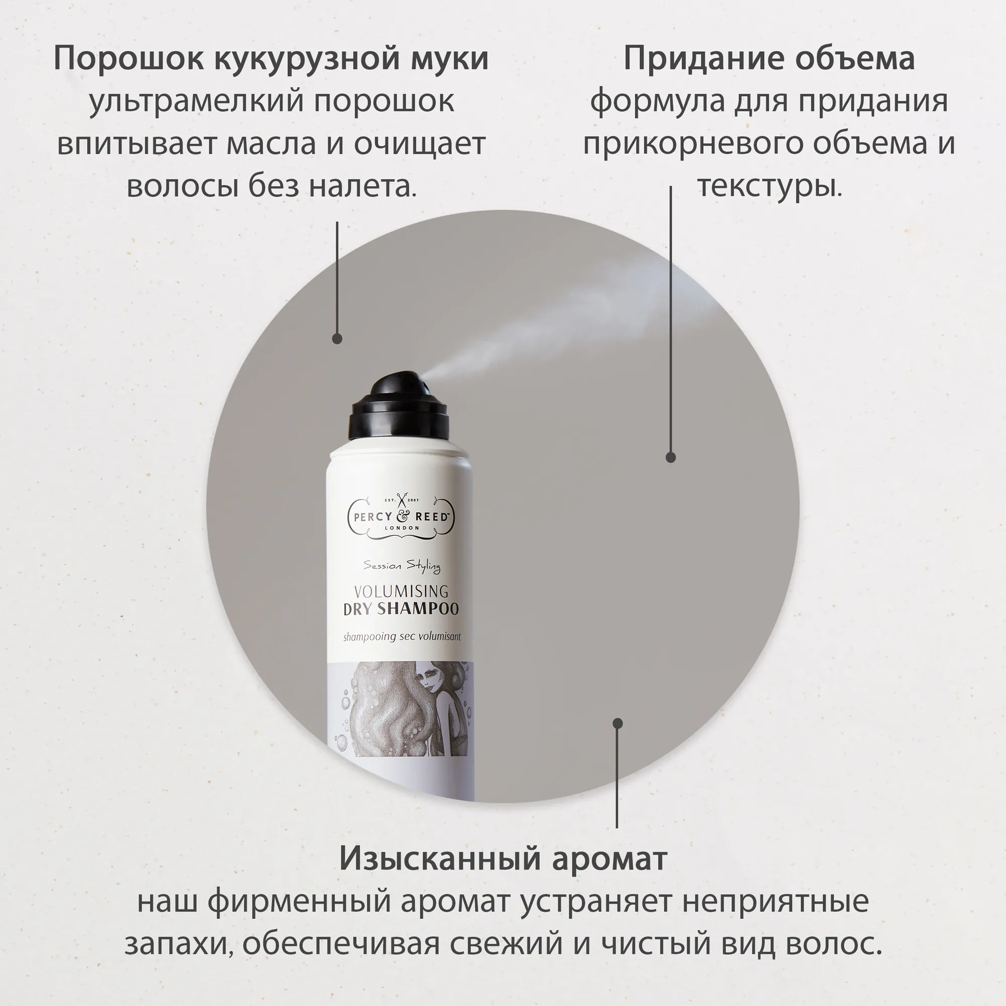 HAIR CARE SESSION STYLING Шампунь сухой для объема волос