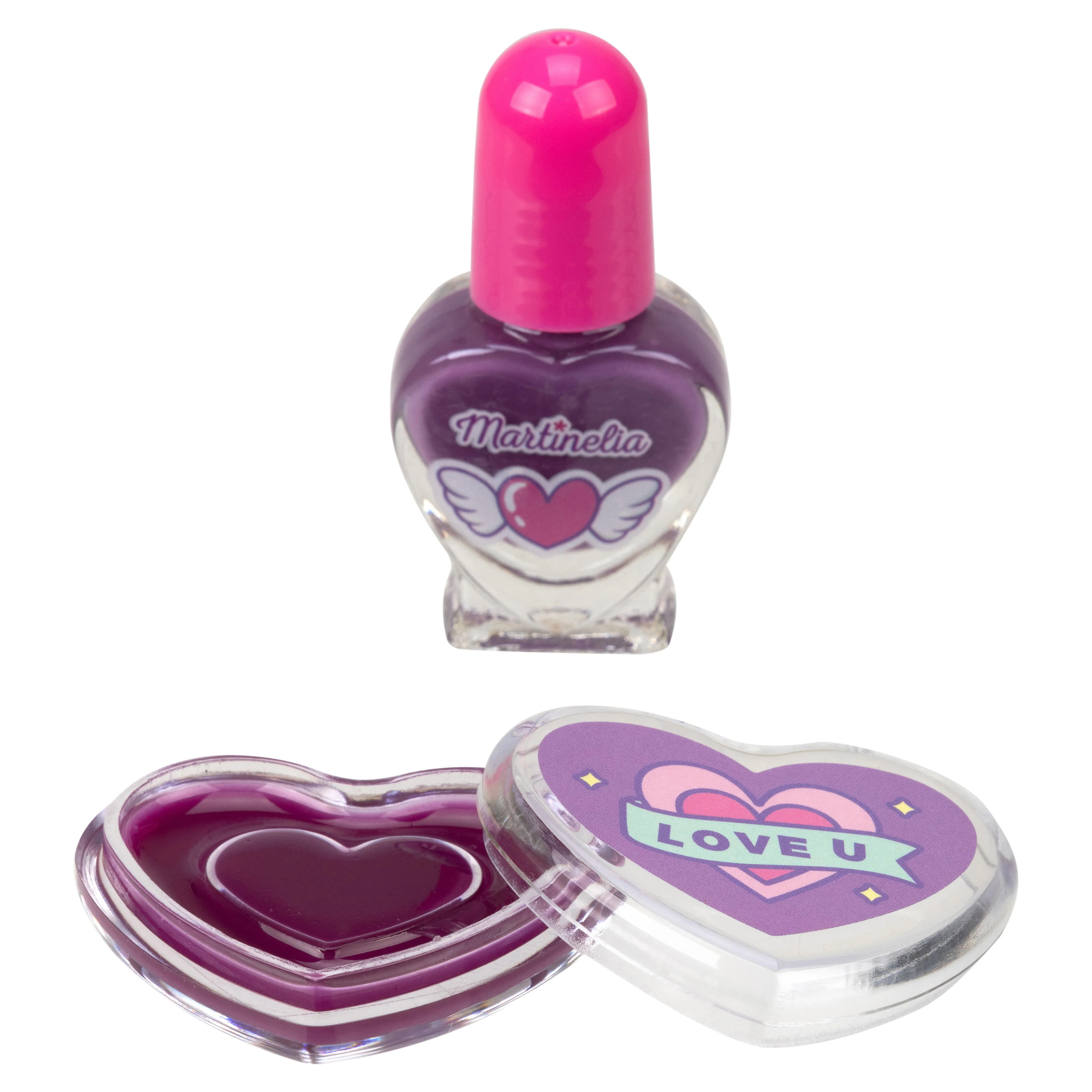 Мини набор фиолетовый краш