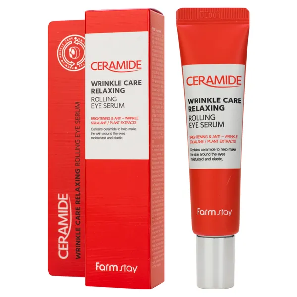 Укрепляющая сыворотка для кожи вокруг глаз с керамидами