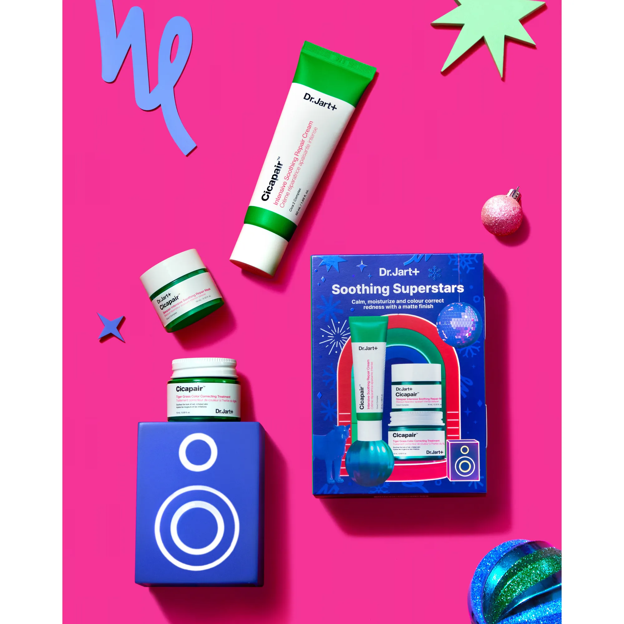 Soothing Superstars Set Набор успокаивающих средств для лица