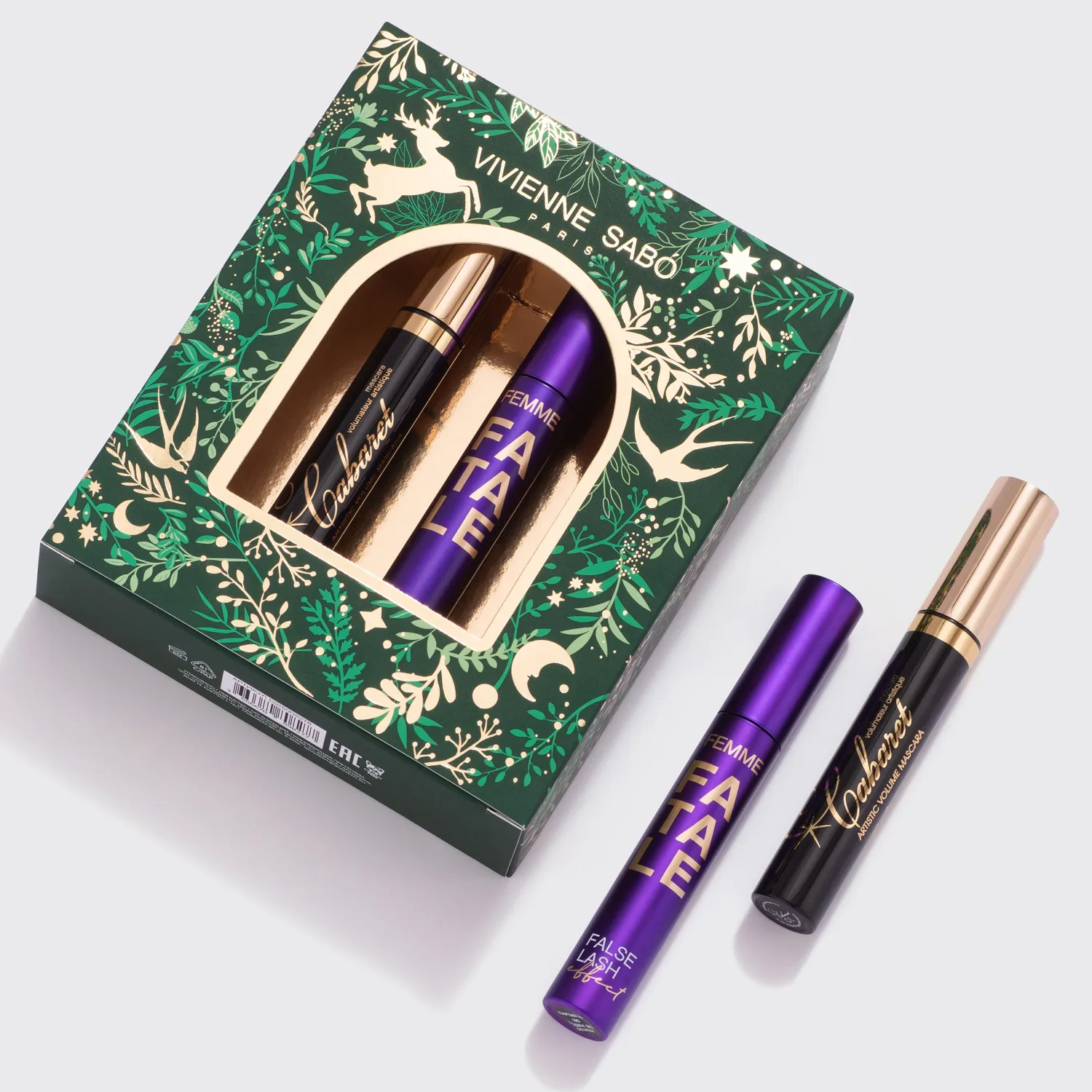 Подарочный набор с двумя тушами для ресниц