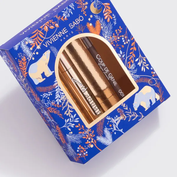 Подарочный набор с тушью и карандашом для бровей