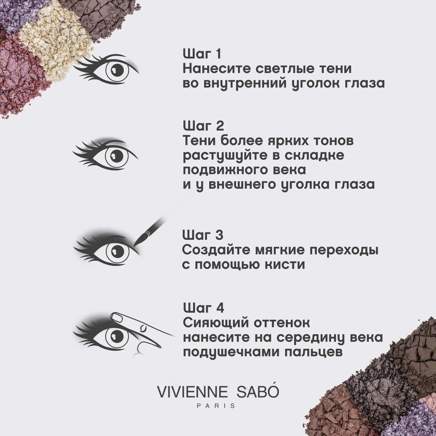 Fantastique Палетка теней для век