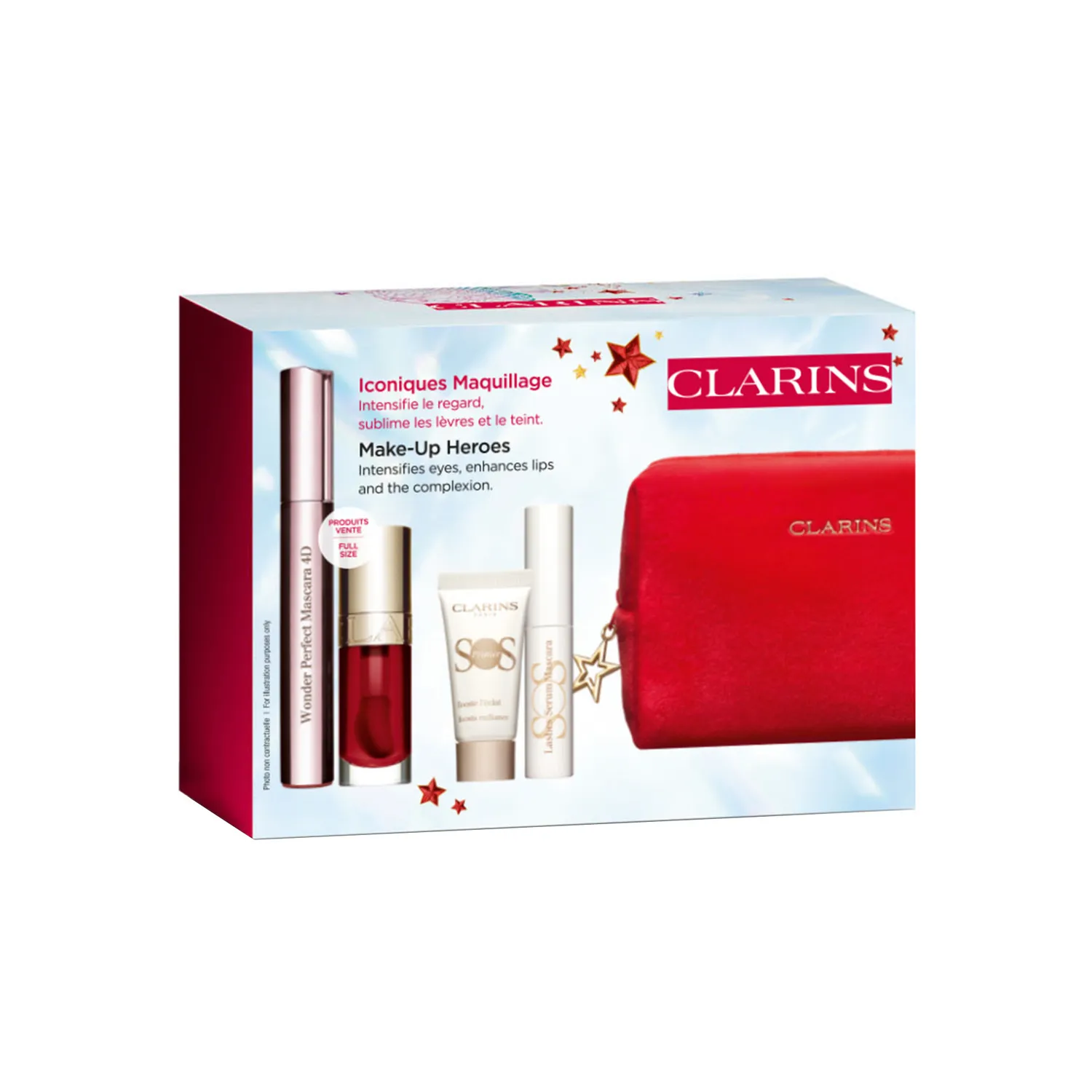 Набор средств макияжа для лица, глаз и губ