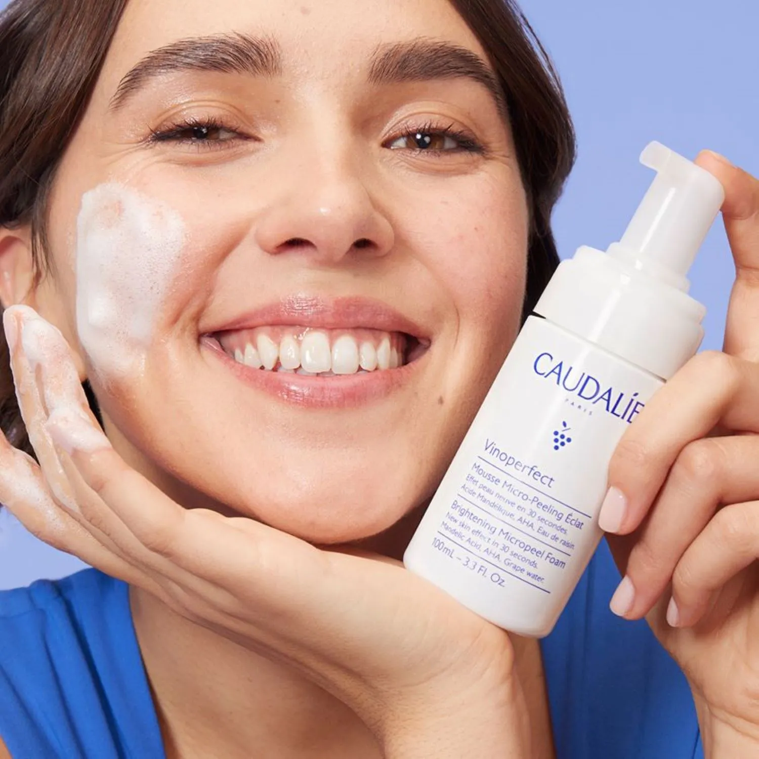 VINOPERFECT Очищающий мусс с эффектом микропилинга