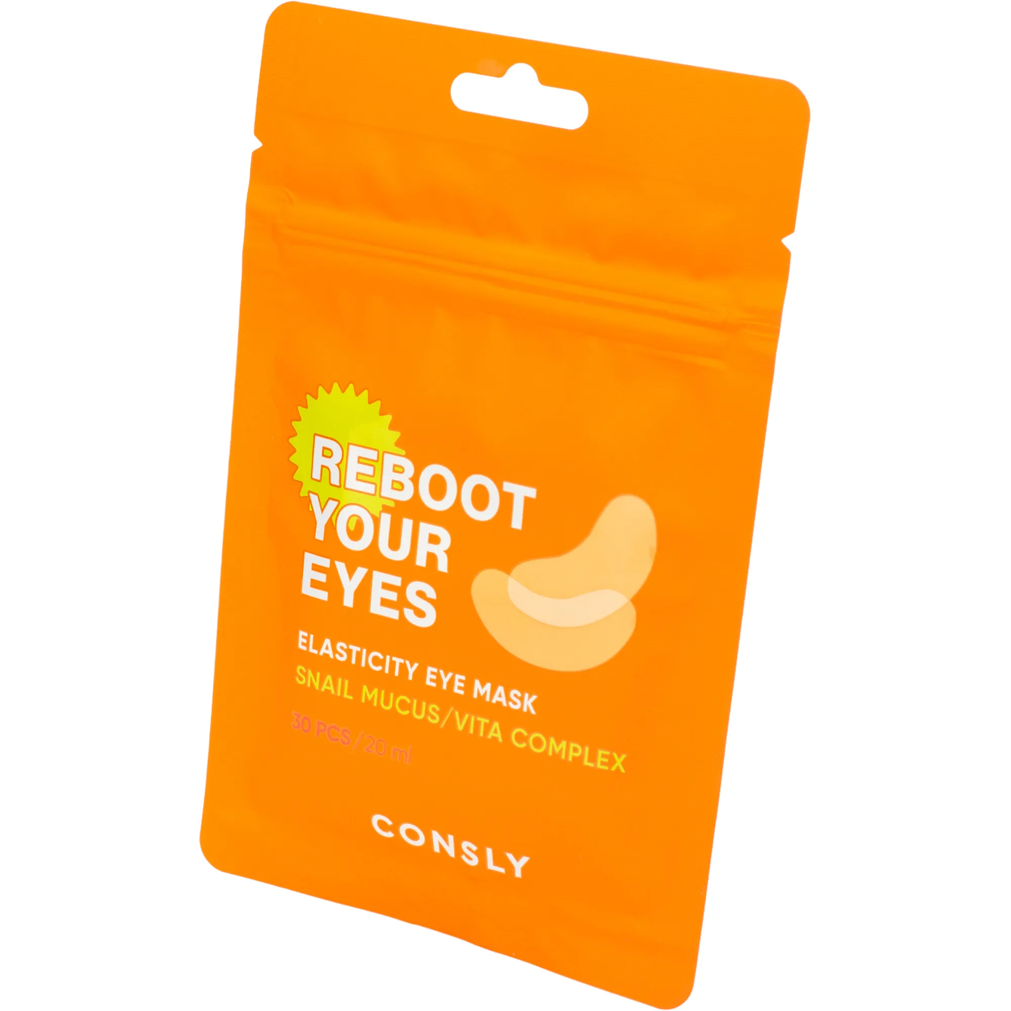 Тканевые маска-патчи для области вокруг глаз с муцином улитки