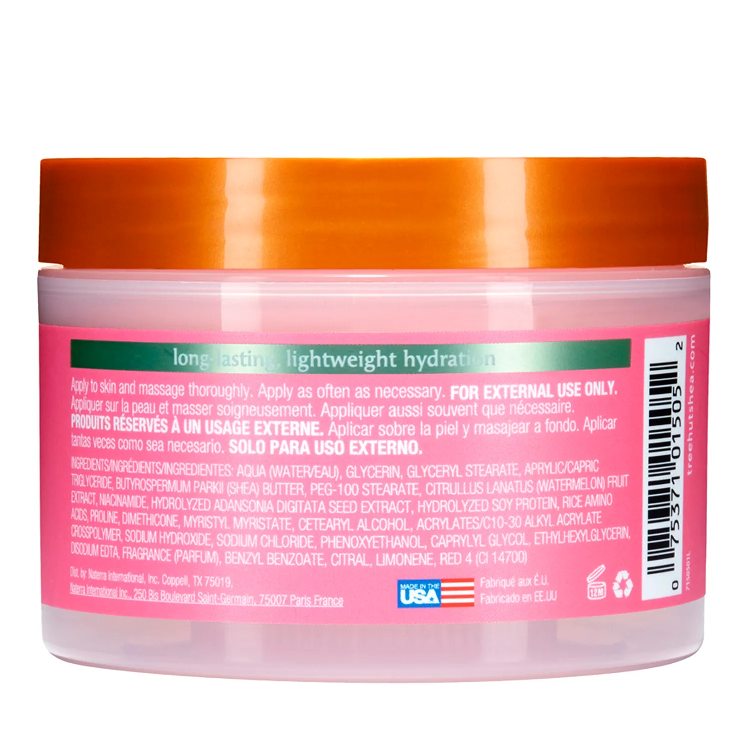 Watermelon Крем-баттер для тела с ароматом арбуза