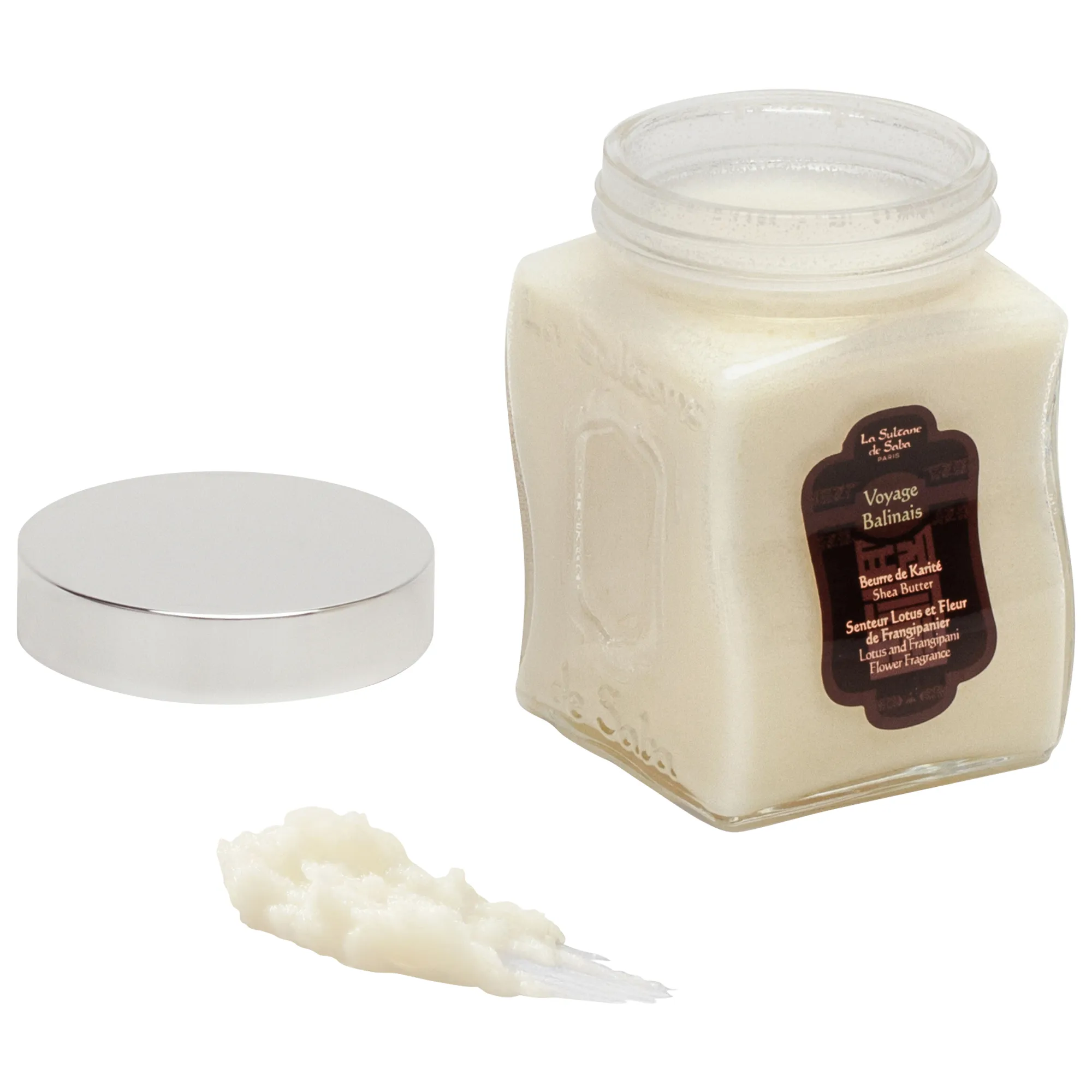 Масло карите для тела и волос лотос и франжипани