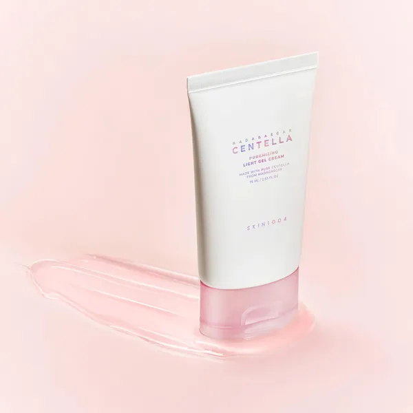 Madagascar Centella Poremizing Крем-гель для лица для проблемной кожи с розовой солью, экстрактом центеллы и комплекс пептидов-9