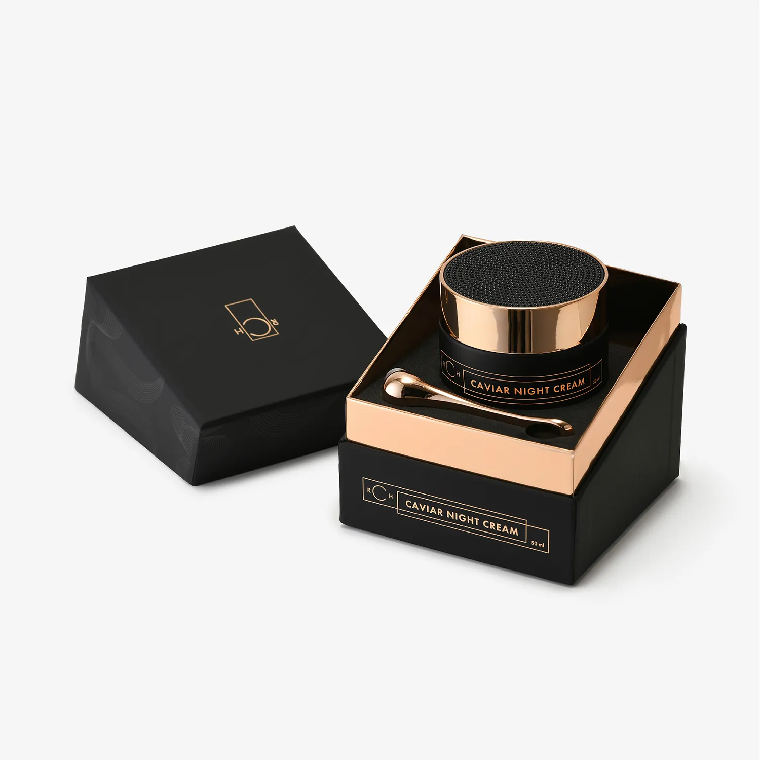 Ночной крем с черной икрой 