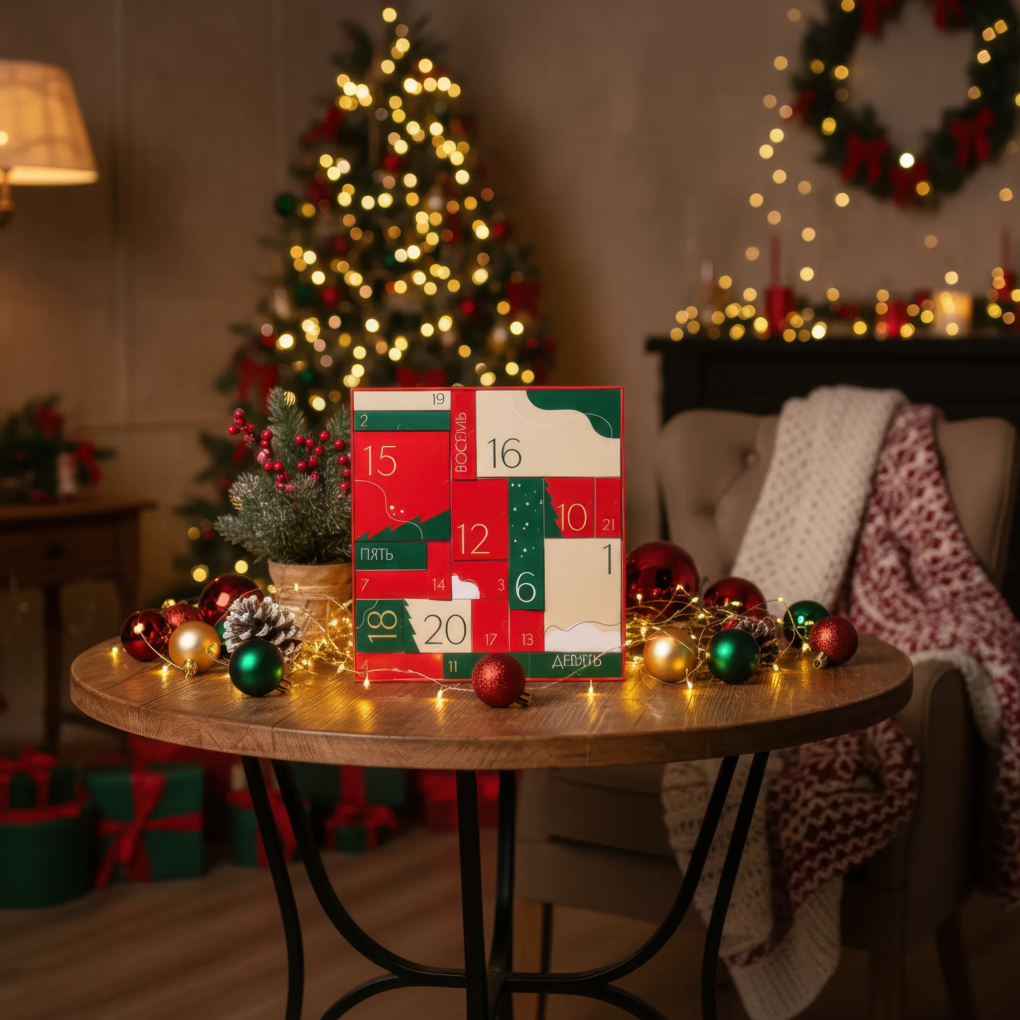 Новогодний адвент календарь ЕЛЬ ДЕ БОТЭ 2026