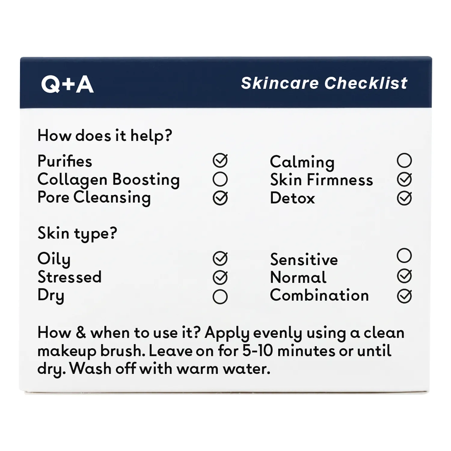 Activated Charcoal Маска для лица