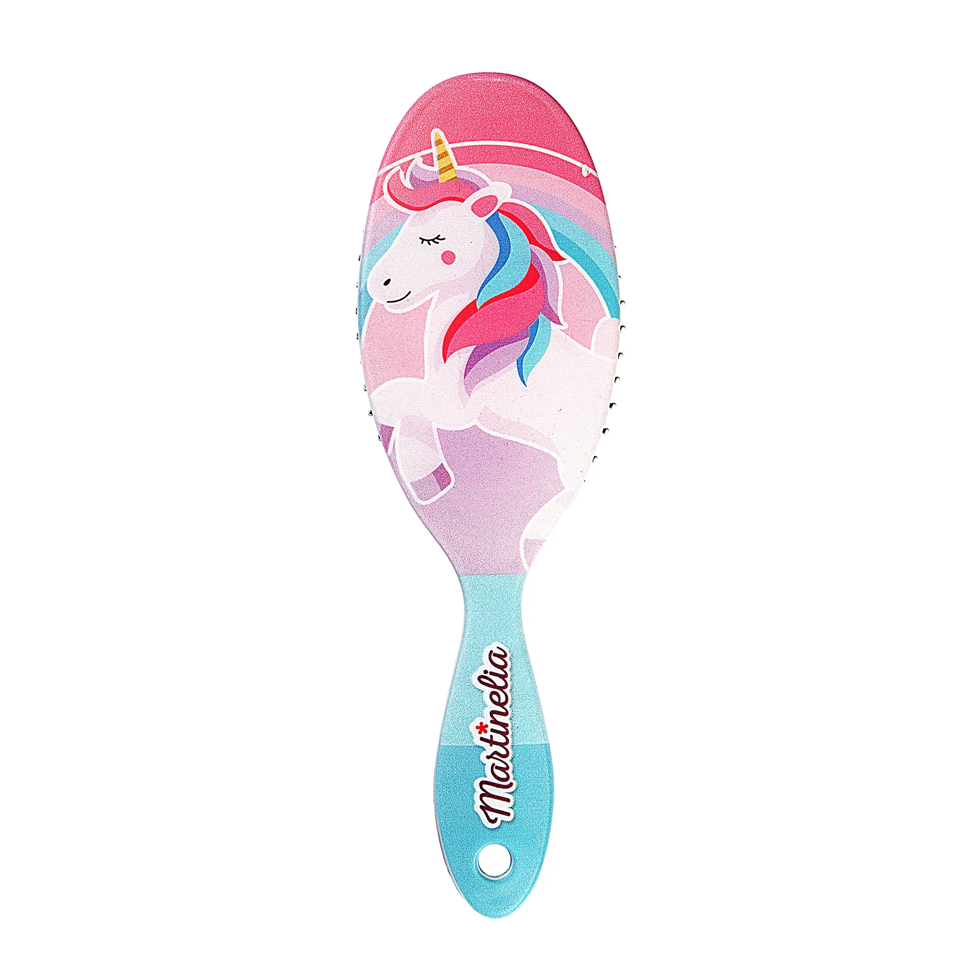 Расческа для волос зеленая мечты единорога