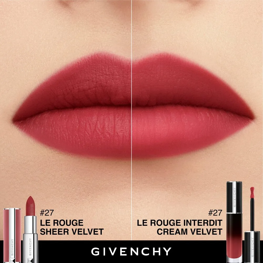 Le Rouge Interdit Cream Velvet Жидкая матовая помада для губ