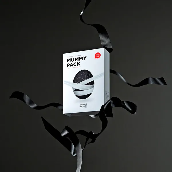 Zombie Beauty Маски-мумии для лица на основе центеллы и экстрат трюфеля
