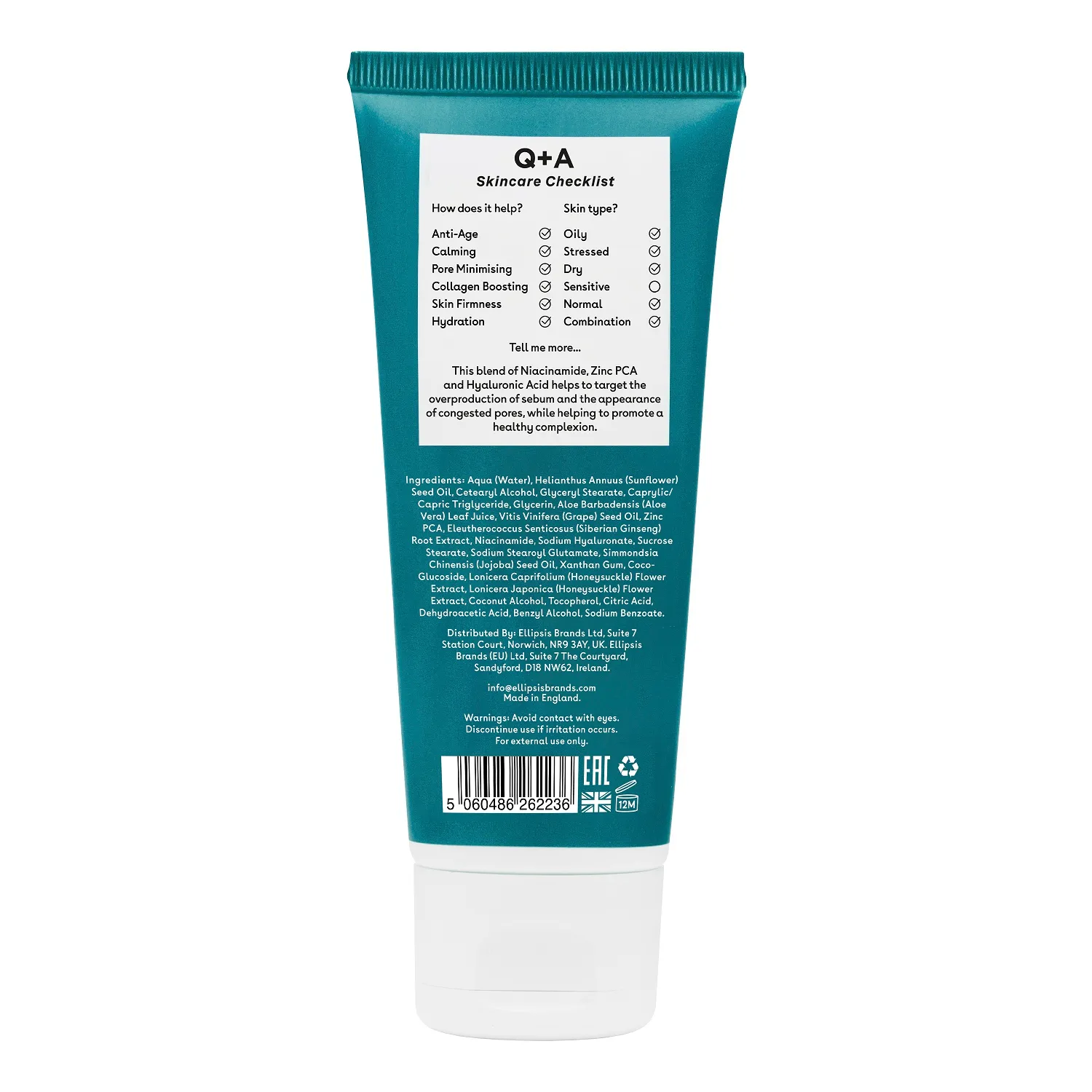 Zinc PCA Крем для лица 