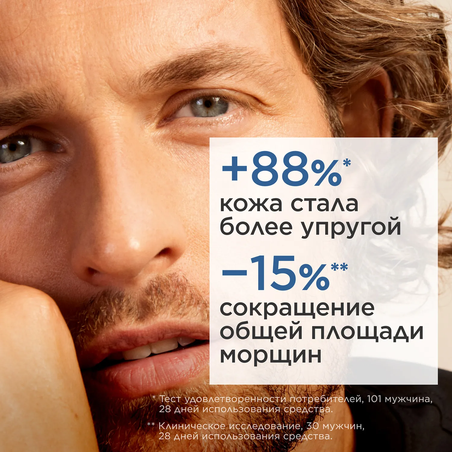 MEN Soin Lissant Rides Fermete Концентрат для лица против морщин