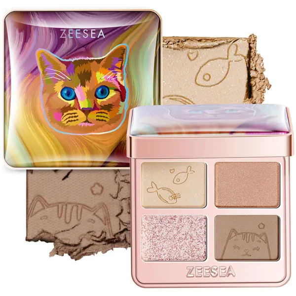 TIPSY KITTY EYESHADOW QUAD Тени для век