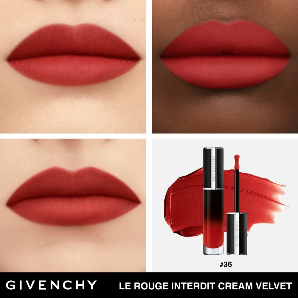 Le Rouge Interdit Cream Velvet Жидкая матовая помада для губ