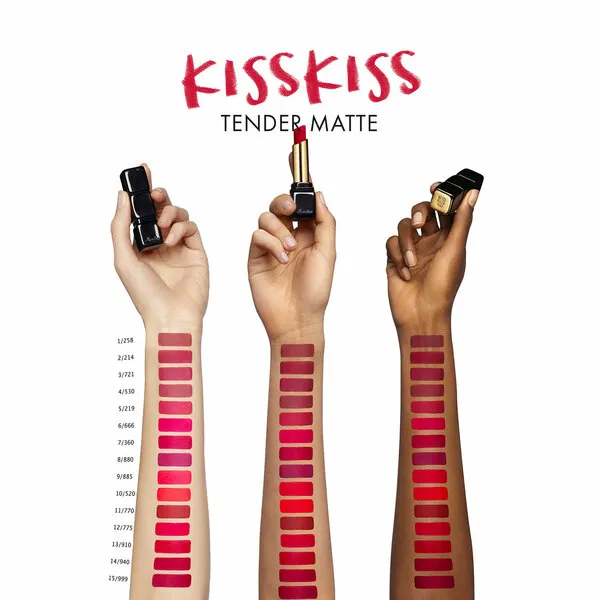 KissKiss Tender Matte Помада для губ матовая