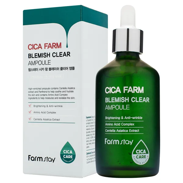 Ампульная эссенция с центеллой азиатской против несовершенств кожи