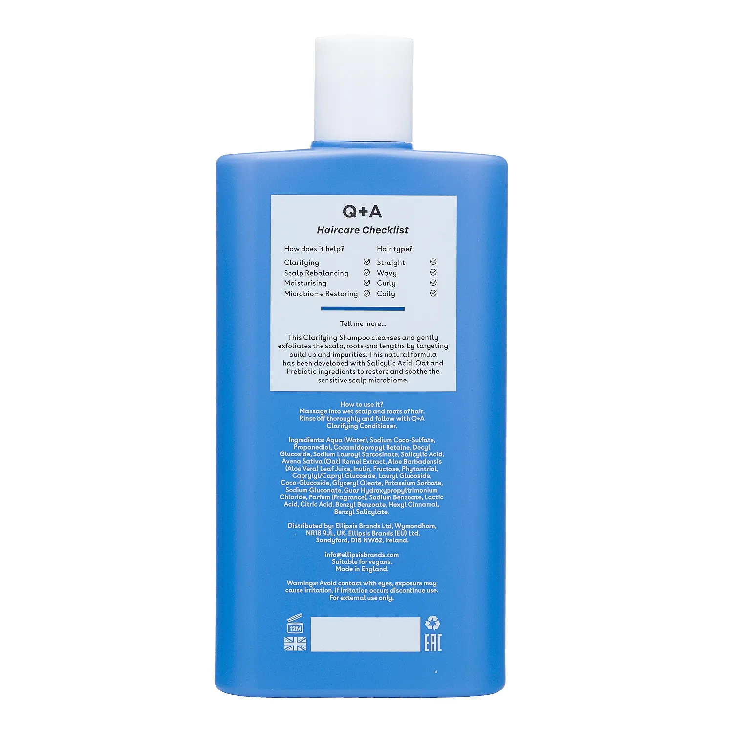 Clarifying Shampoo Π¨Π°ΠΌΠΏΡΠ½Ρ Π΄Π»Ρ Π³Π»ΡΠ±ΠΎΠΊΠΎΠ³ΠΎ ΠΎΡΠΈΡΠ΅Π½ΠΈΡ Π²ΠΎΠ»ΠΎΡ ΠΈ ΠΊΠΎΠΆΠΈ Π³ΠΎΠ»ΠΎΠ²Ρ Π±Π°Π»Π°Π½ΡΠΈΡΡΡΡΠΈΠΉ