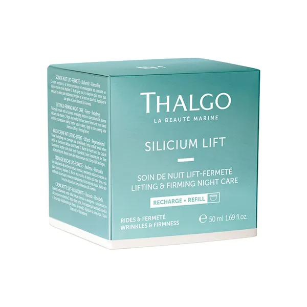 SILICIUM LIFT Подтягивающий и укрепляющий ночной крем, сменный блок