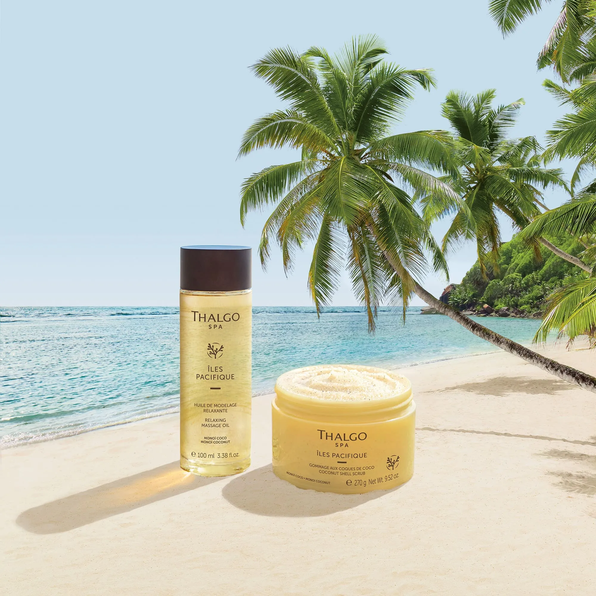 RELAXING MASSAGE OIL Расслабляющее масло для массажа Экзотические острова