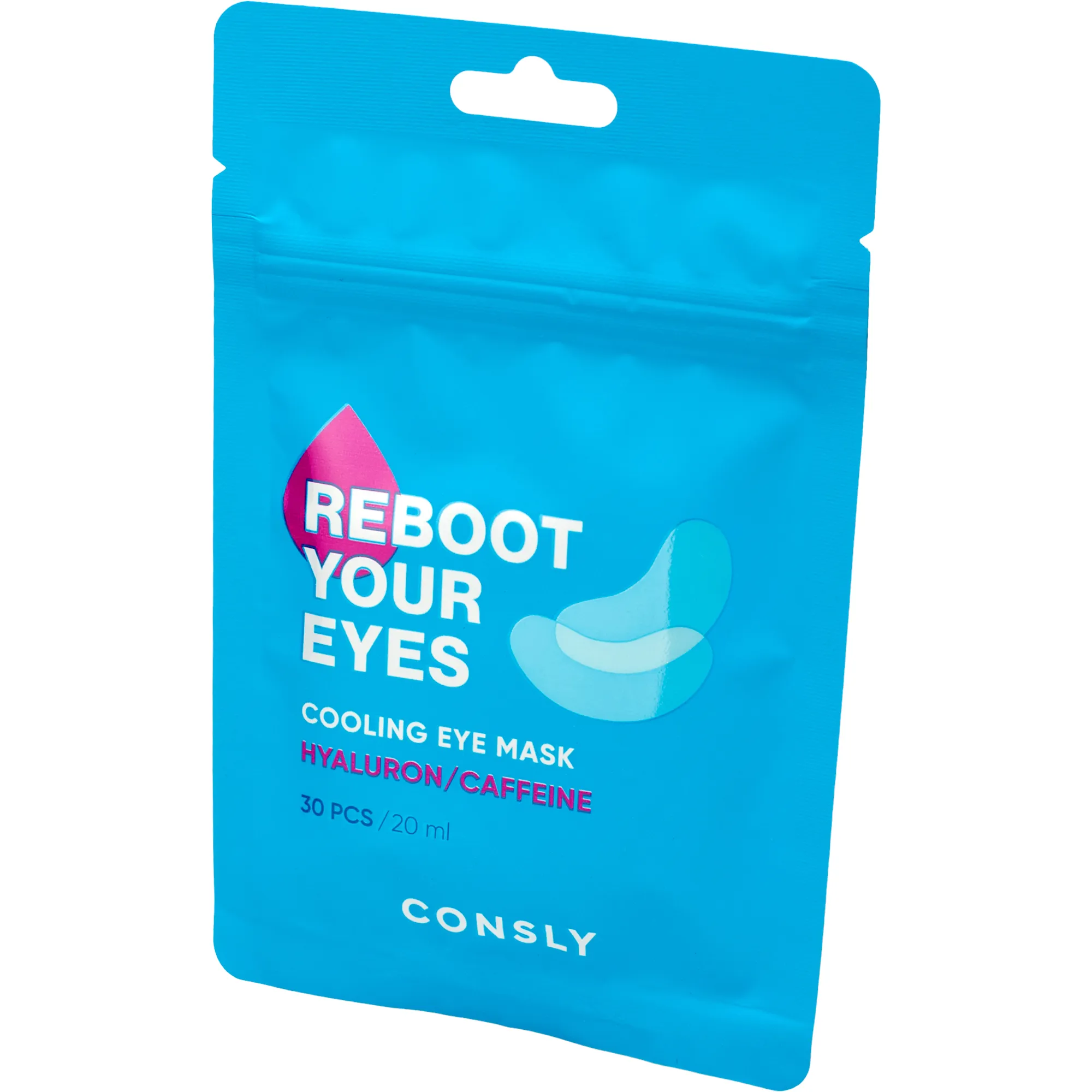 Охлаждающие тканевые маска-патчи для области вокруг глаз