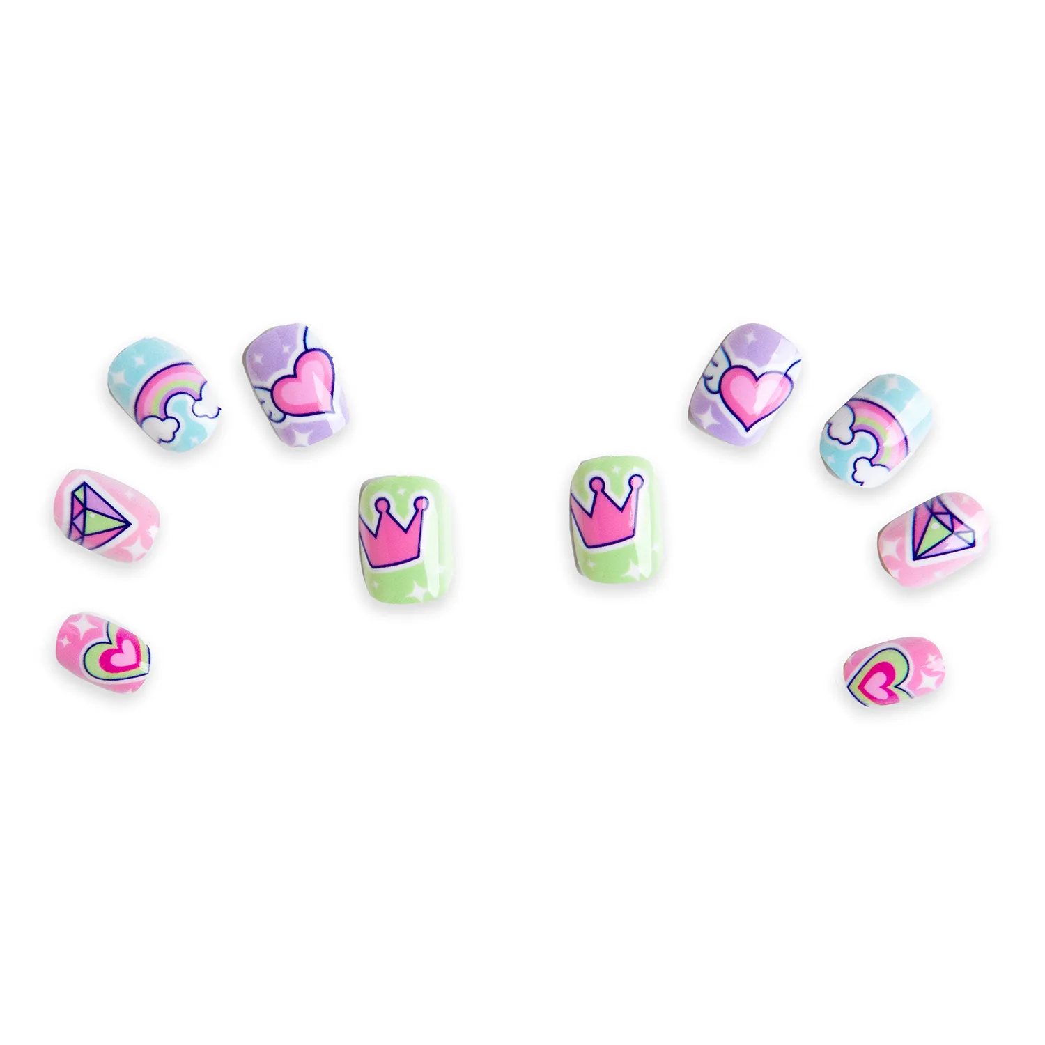 Набор накладных ногтей