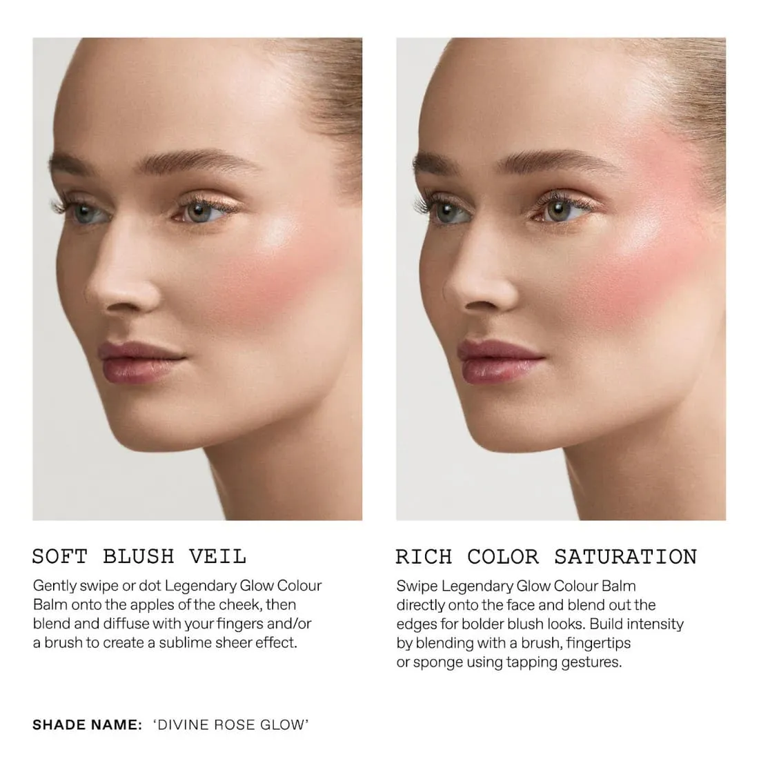LEGENDARY GLOW COLOUR BALM DIVINE BLUSH Кремовые румяна
