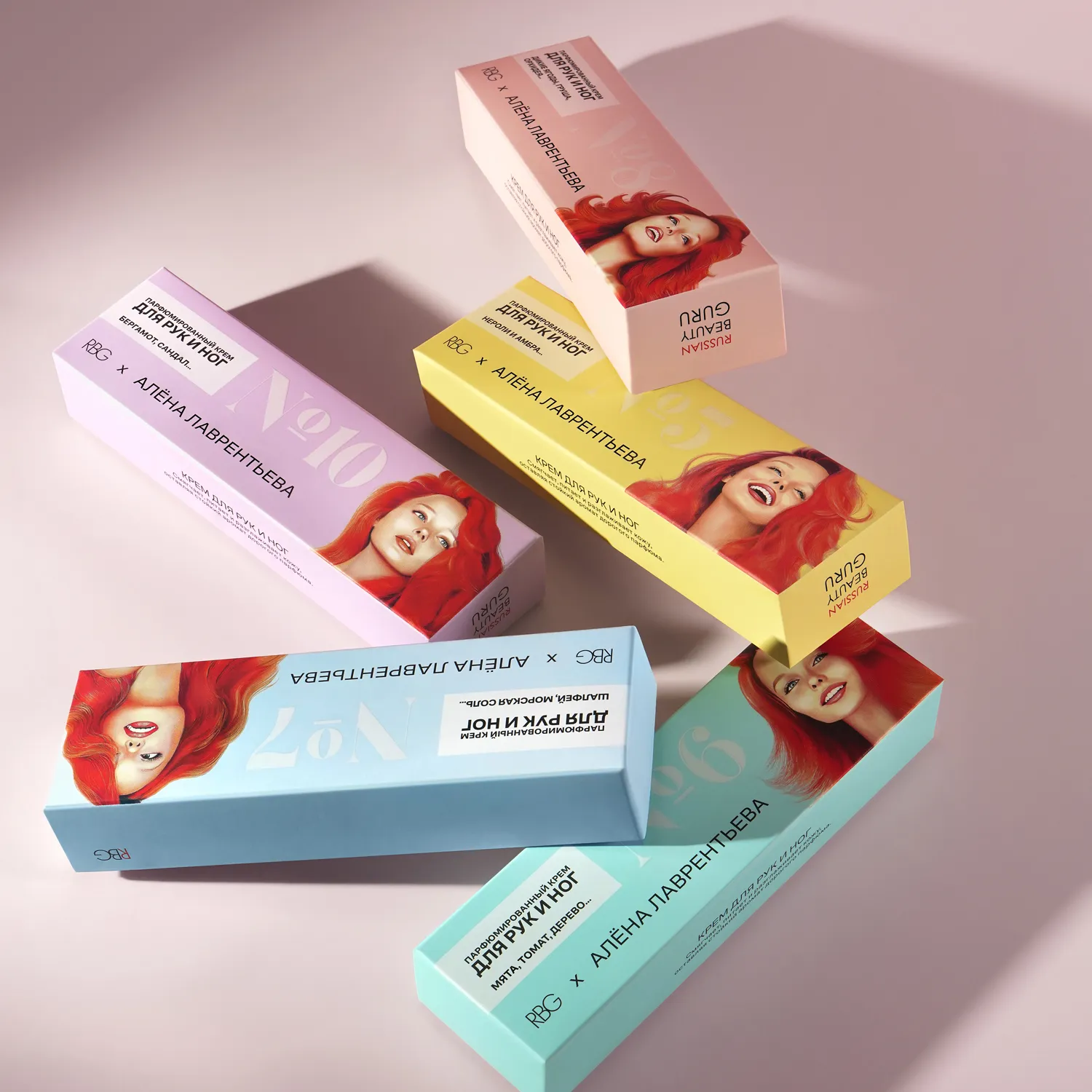 Крем парфюмированный для рук и ног № 5