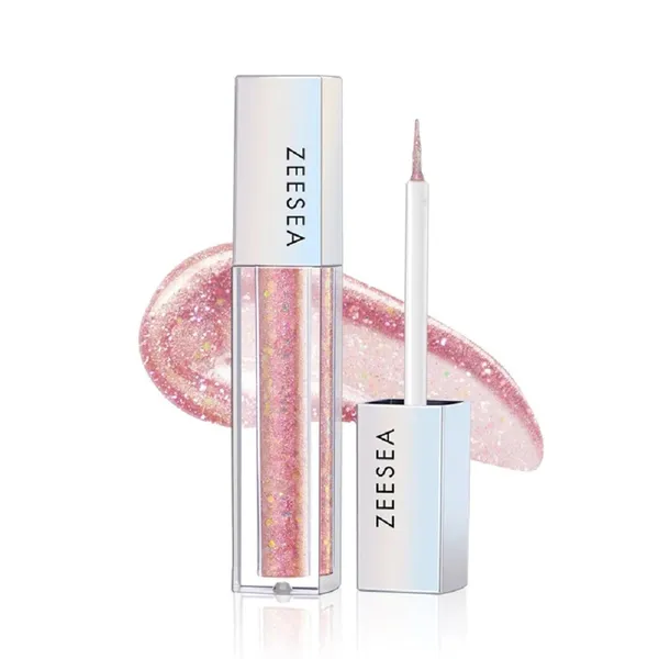 GLITTER LIQUID EYE SHADOW Тени для век кремовые