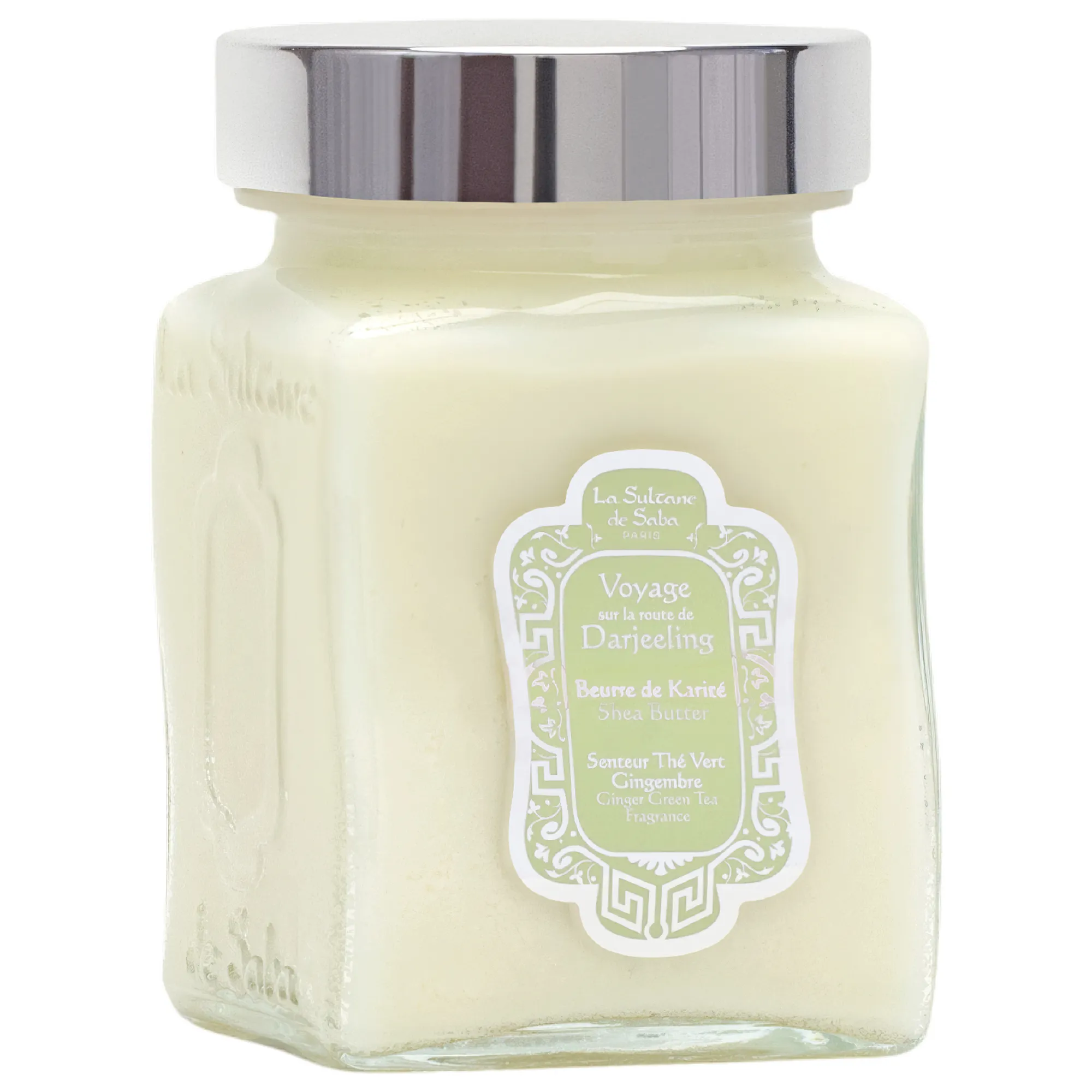 Масло карите для тела и волос зеленый чай и имбирь