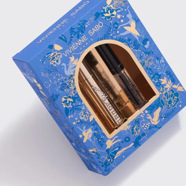 Подарочный набор с тушью и гелем для бровей