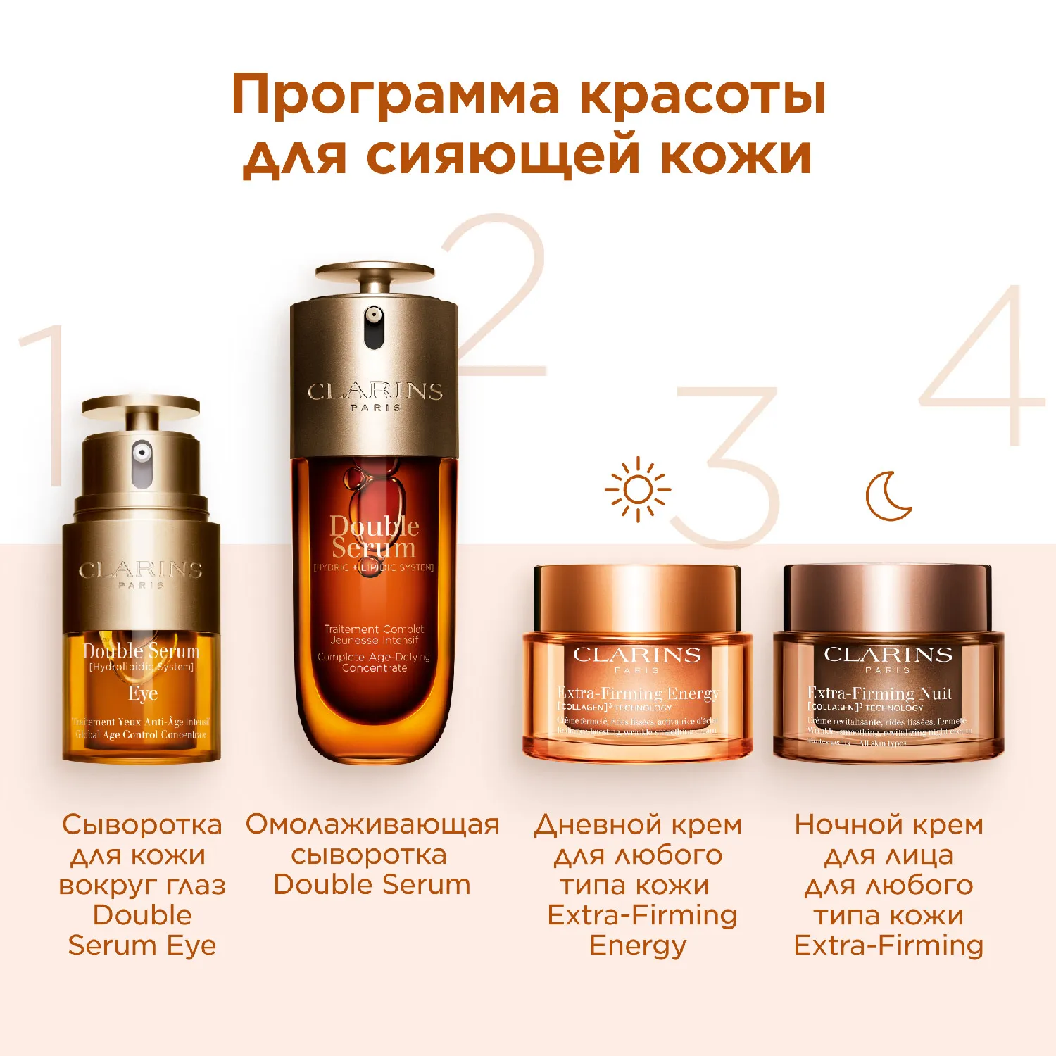 Extra-Firming Energy Регенерирующий дневной крем для энергии кожи 