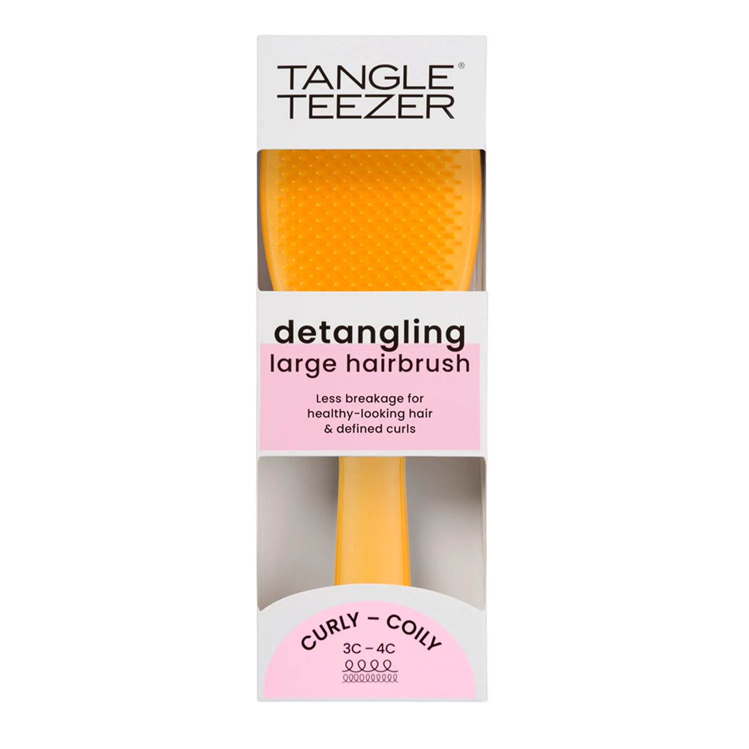 THE LARGE ULTIMATE DETANGLER NATURALLY CURLY DAFFODIL YELLOW Расческа