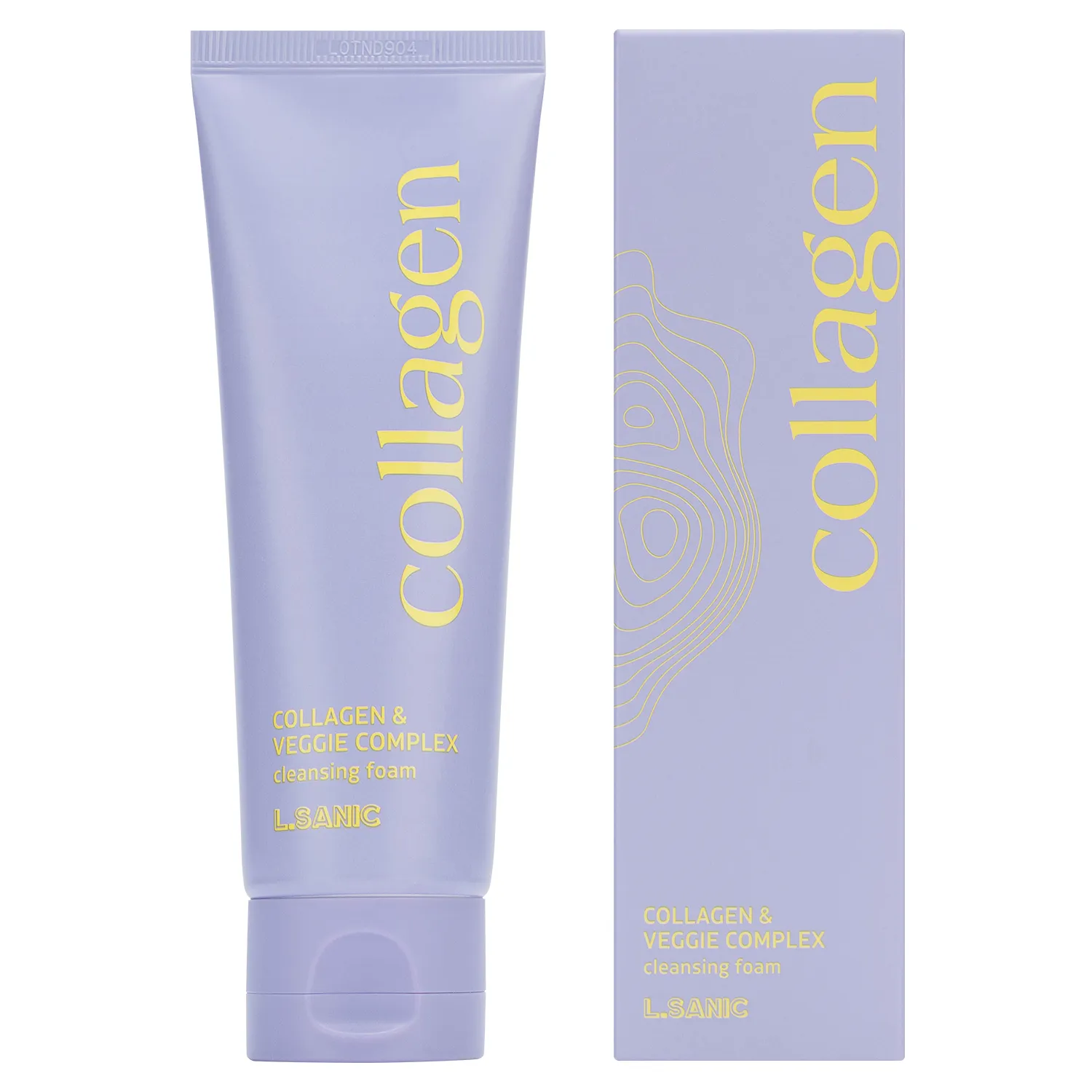 Очищающая пенка для лица с коллагеном и растительным комплексом