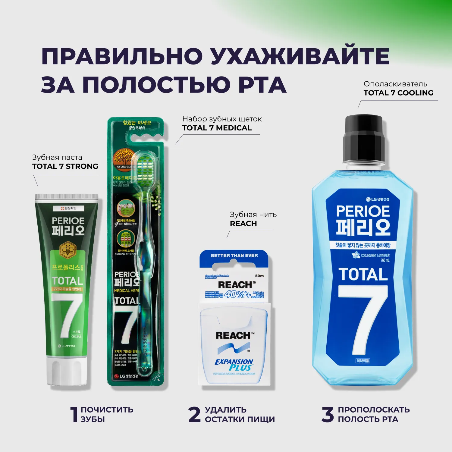 Total 7 Strong Зубная паста комплексного действия