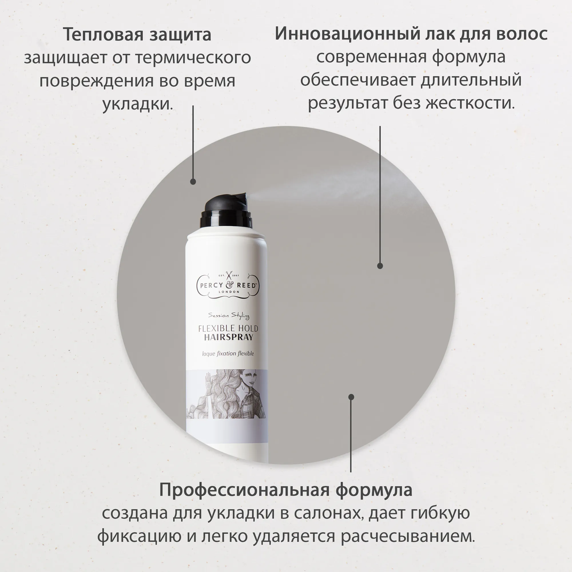 HAIR CARE SESSION STYLING Лак для фиксации волос