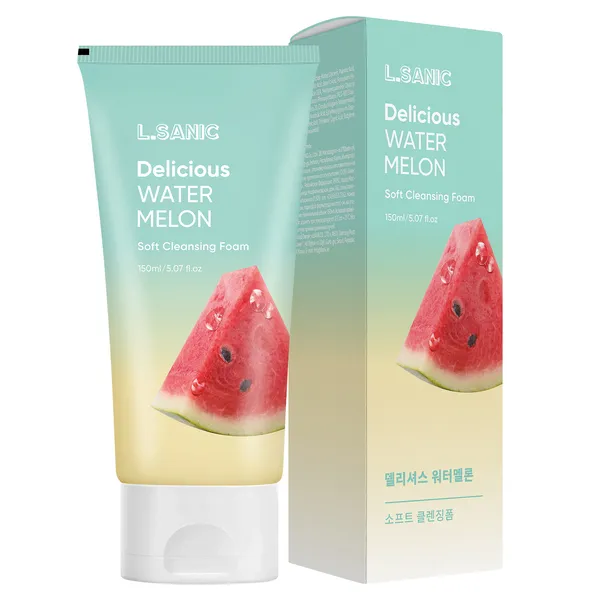Пенка очищающая для умывания с экстрактом арбуза