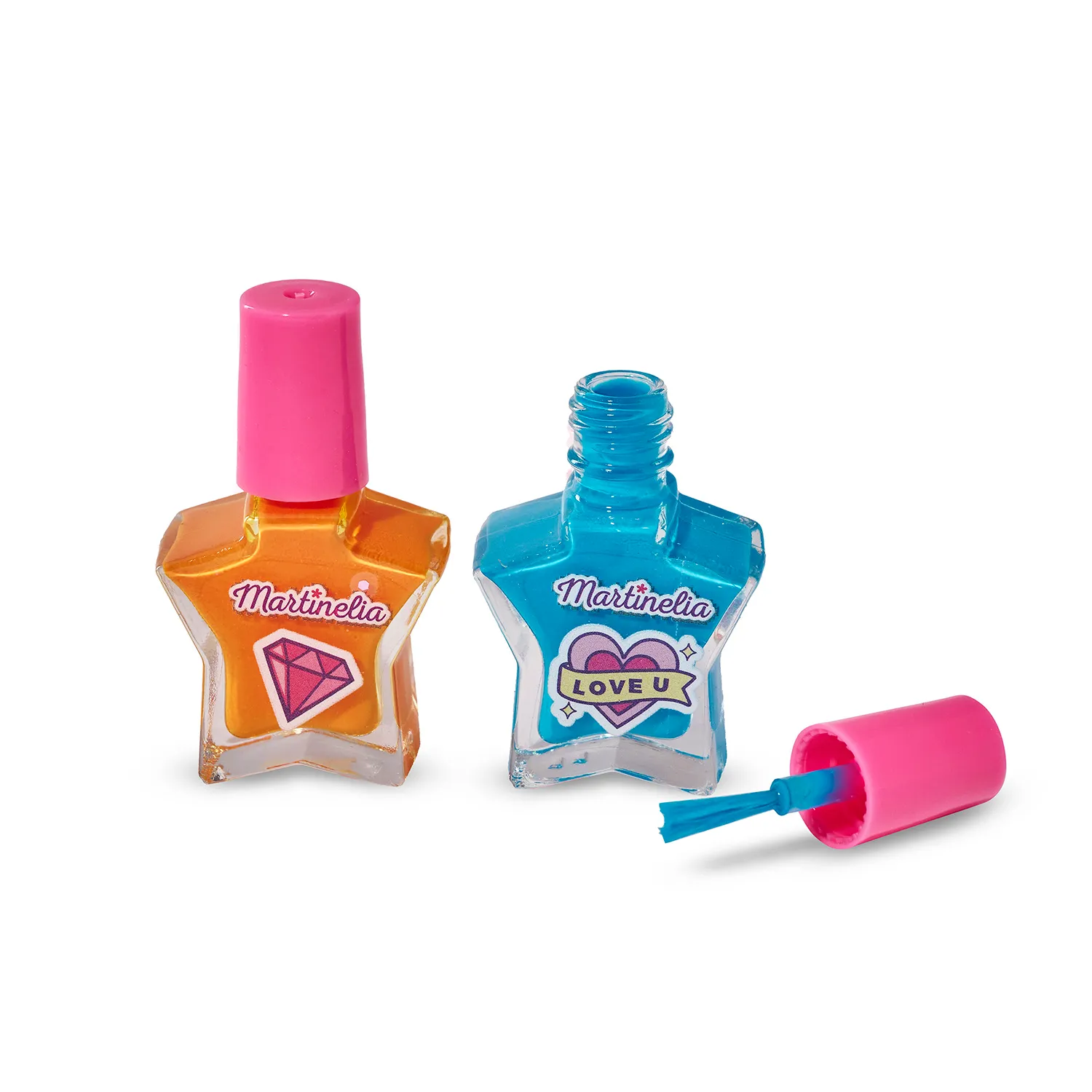 Набор из двух лаков для ногтей зеленый