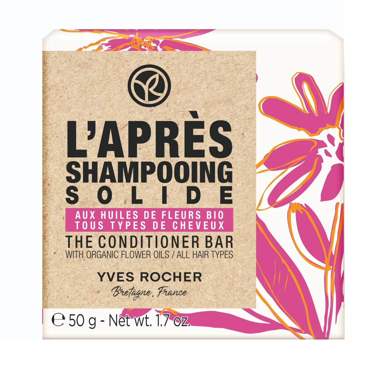 GREEN HEROES Твердый кондиционер  с цветочными маслами для всех типов волос