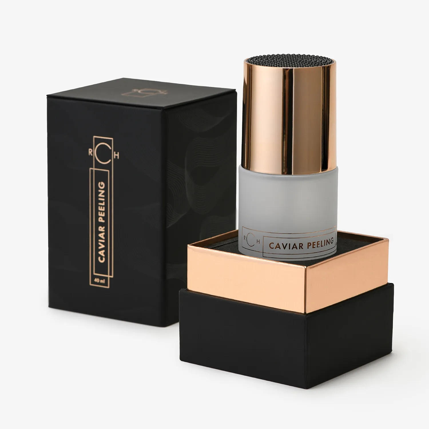 Пилинг с черной икрой 