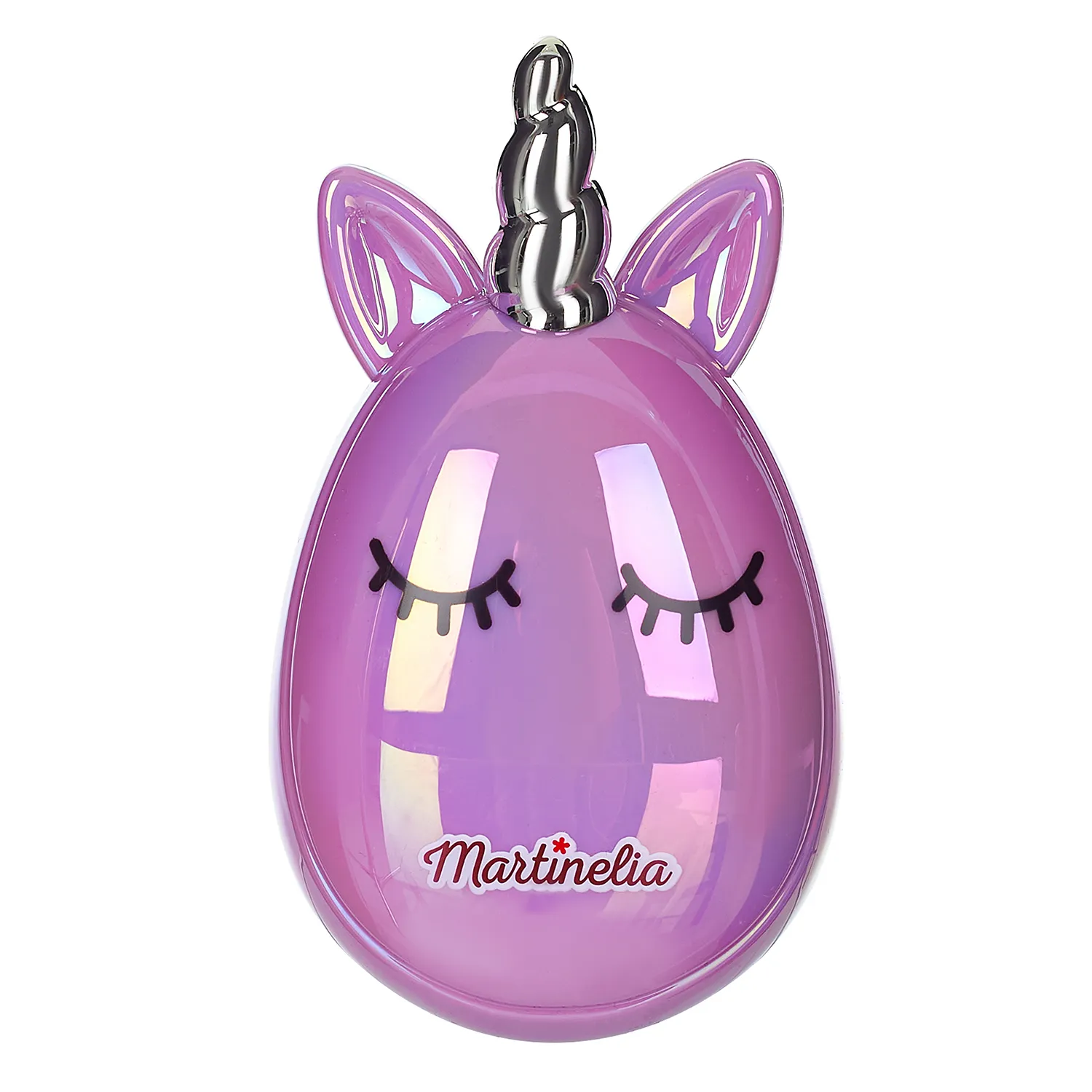 Расческа для волос Единорог сиреневая